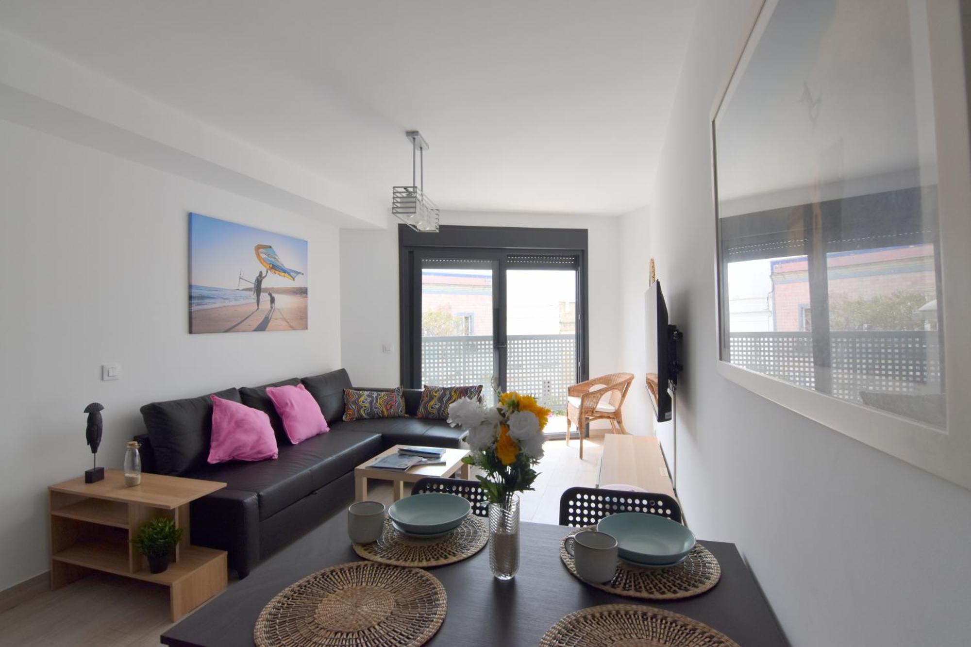 Complete Apartment In Tarifa Center Eksteriør bilde